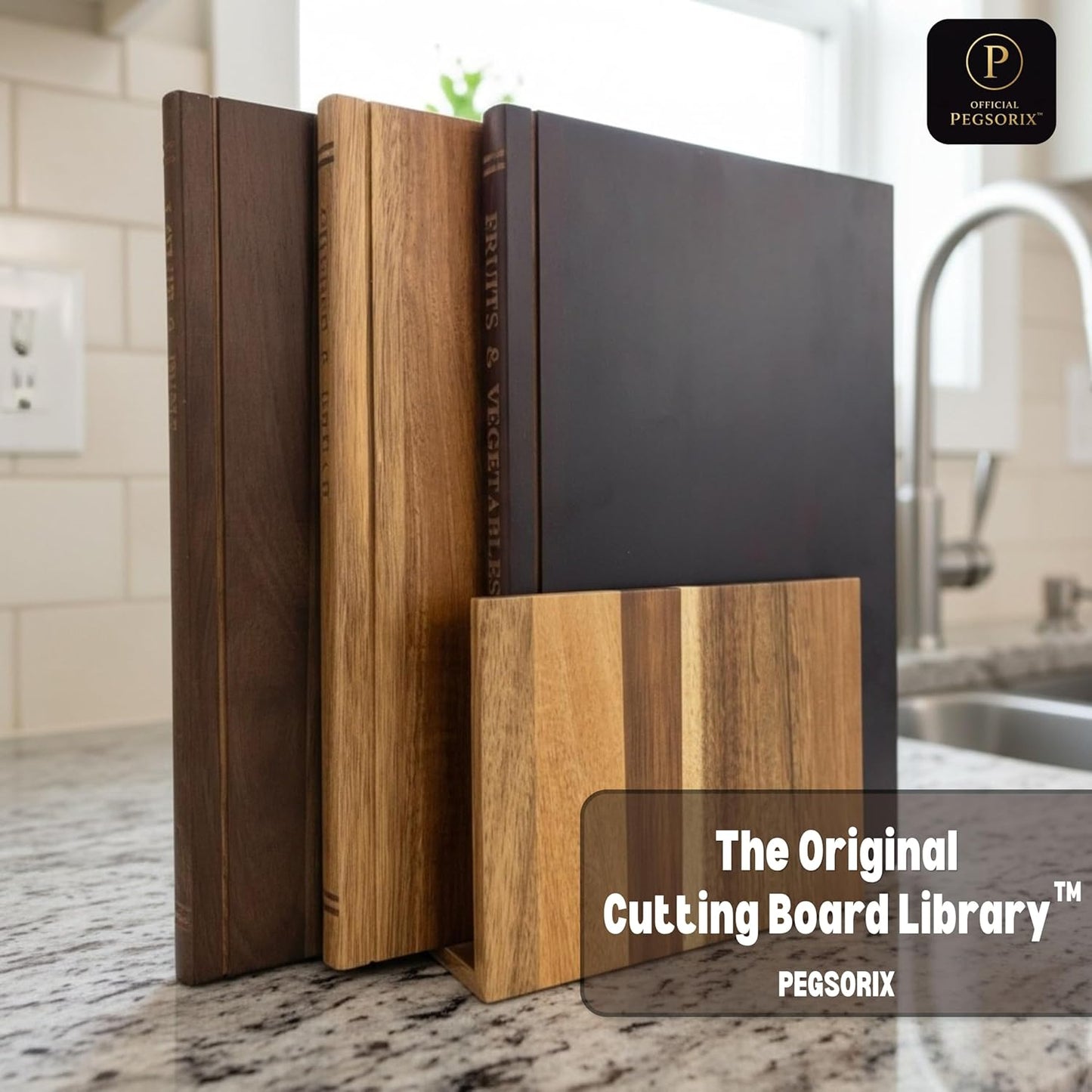 Wooden Cutting Board Set - Readers Collection